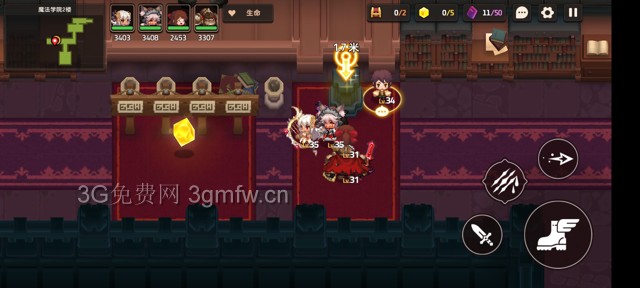 坎公骑冠剑主线第三章(普通)3-2地图攻略