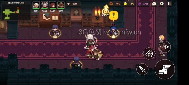 坎公骑冠剑主线第三章(普通)3-3地图攻略