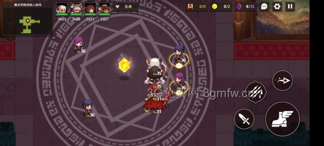 坎公骑冠剑主线第三章(普通)3-3地图攻略