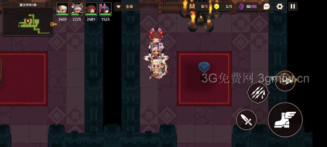 坎公骑冠剑主线第三章(普通)3-4地图攻略