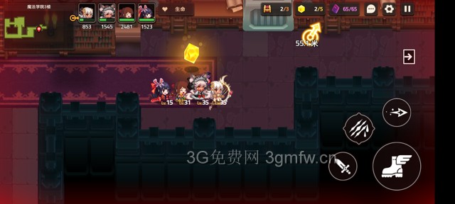 坎公骑冠剑主线第三章(普通)3-4地图攻略