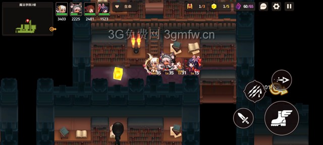 坎公骑冠剑主线第三章(普通)3-4地图攻略