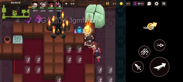 坎公骑冠剑主线第三章(普通)3-4地图攻略