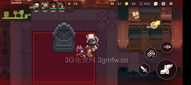 坎公骑冠剑主线第三章(普通)3-4地图攻略