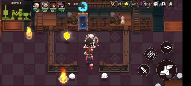 坎公骑冠剑主线第三章(普通)3-6地图攻略