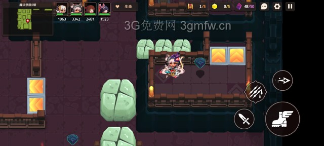 坎公骑冠剑主线第三章(普通)3-6地图攻略