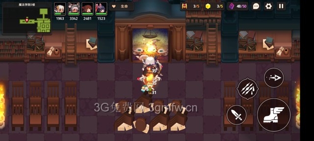 坎公骑冠剑主线第三章(普通)3-6地图攻略