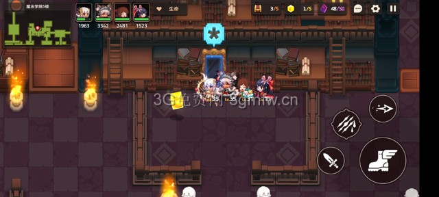 坎公骑冠剑主线第三章(普通)3-6地图攻略