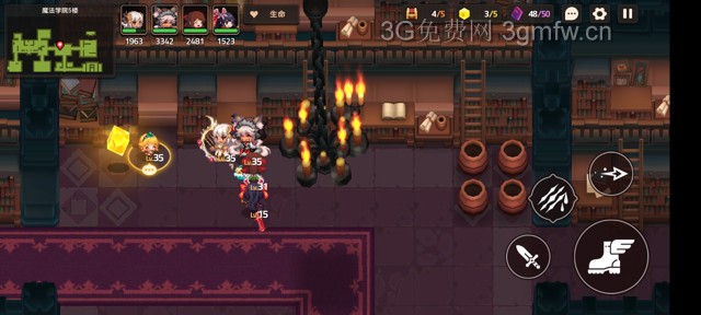 坎公骑冠剑主线第三章(普通)3-6地图攻略