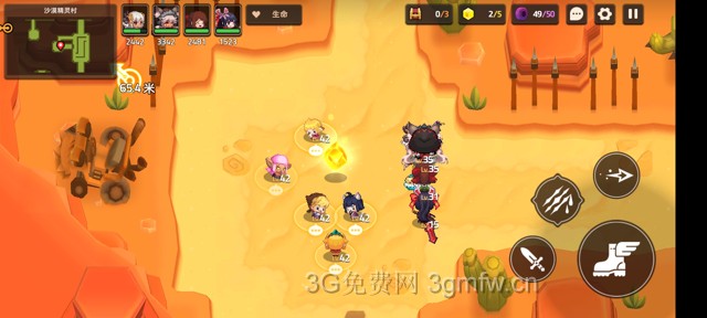 坎公骑冠剑主线第四章（普通）4-2地图攻略