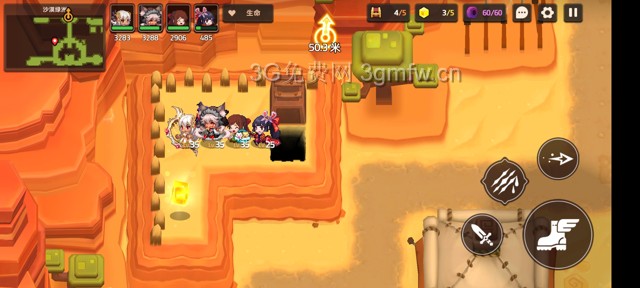 坎公骑冠剑主线第四章(普通)4-3地图攻略