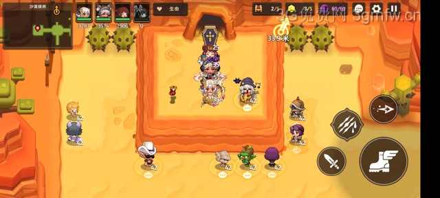 坎公骑冠剑主线第四章(普通)4-3地图攻略