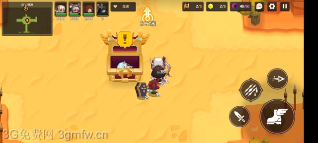 坎公骑冠剑主线第四章(普通)4-3地图攻略