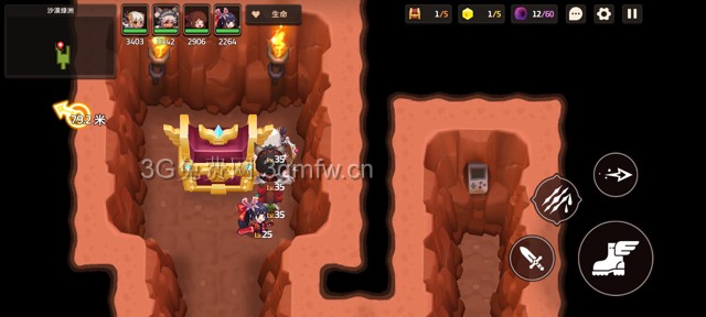 坎公骑冠剑主线第四章(普通)4-3地图攻略