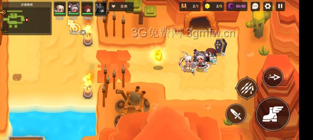 坎公骑冠剑主线第四章(普通)4-3地图攻略