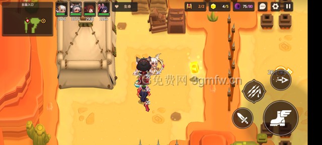 坎公骑冠剑主线第四章(普通)4-4地图攻略