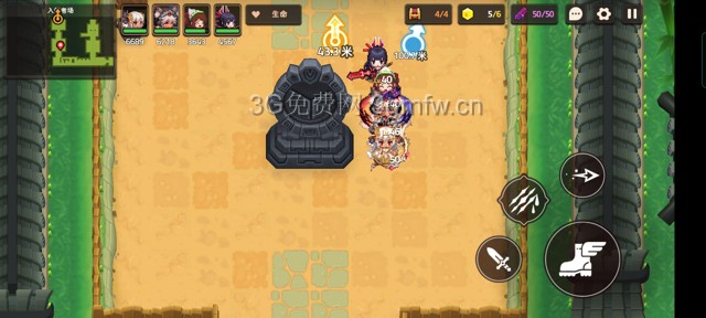 坎公骑冠剑主线第五章(普通)5-1地图攻略