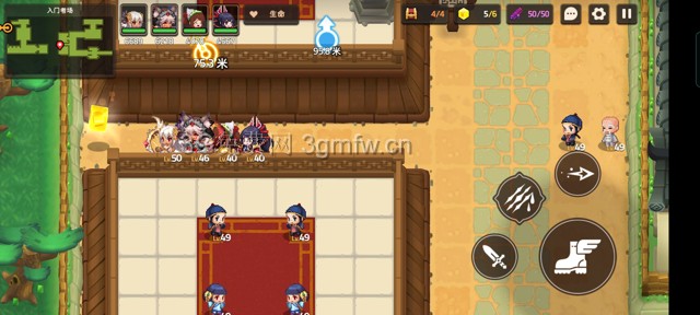 坎公骑冠剑主线第五章(普通)5-1地图攻略