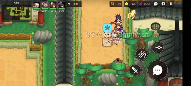 坎公骑冠剑主线第五章(普通)5-5地图攻略