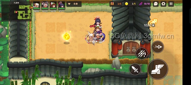 坎公骑冠剑主线第五章(普通)5-5地图攻略