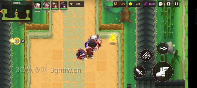 坎公骑冠剑主线第五章(普通)5-2地图攻略