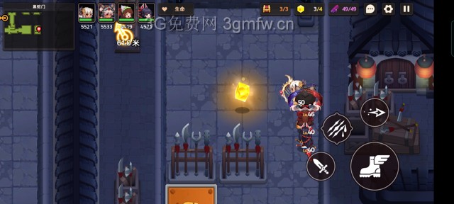 坎公骑冠剑主线第五章(普通)5-6地图攻略