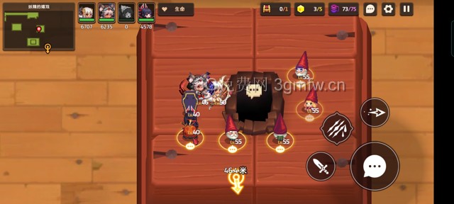 坎公骑冠剑主线第六章(普通)6-1地图攻略