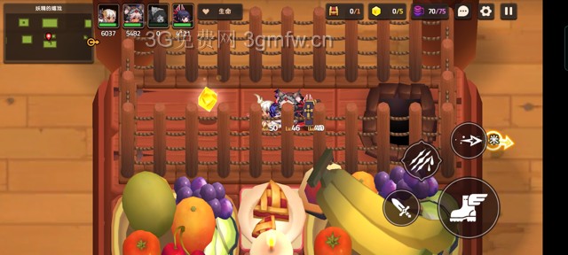 坎公骑冠剑主线第六章(普通)6-1地图攻略