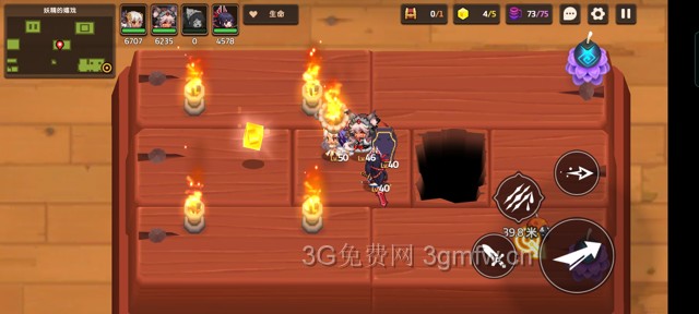 坎公骑冠剑主线第六章(普通)6-1地图攻略