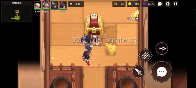 坎公骑冠剑主线第六章(普通)6-1地图攻略