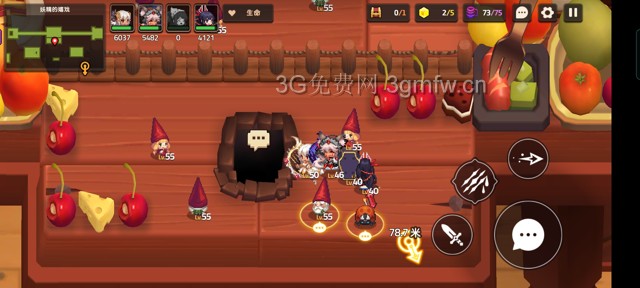 坎公骑冠剑主线第六章(普通)6-1地图攻略