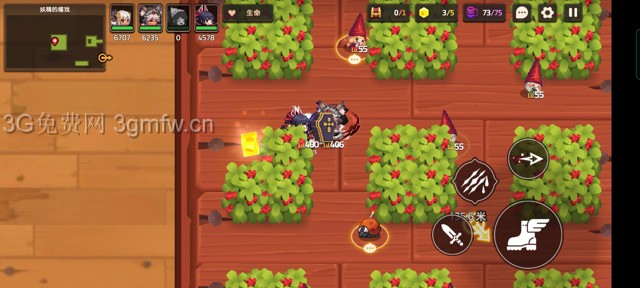 坎公骑冠剑主线第六章(普通)6-1地图攻略