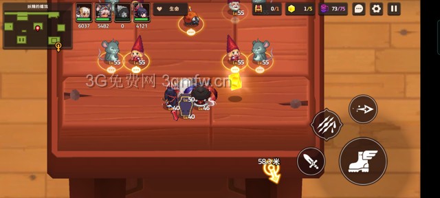 坎公骑冠剑主线第六章(普通)6-1地图攻略