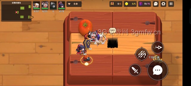 坎公骑冠剑主线第六章(普通)6-1地图攻略