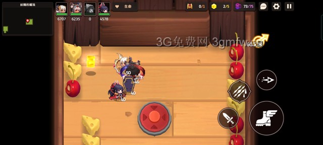 坎公骑冠剑主线第六章(普通)6-1地图攻略