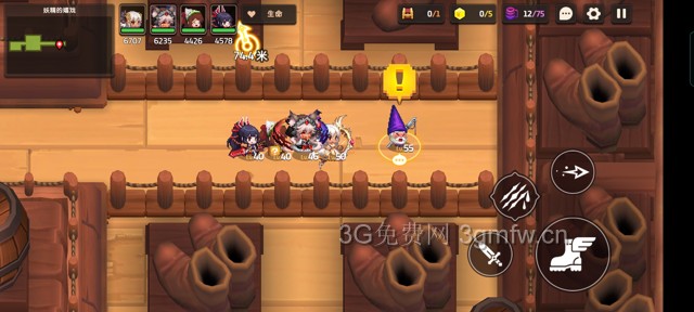 坎公骑冠剑主线第六章(普通)6-1地图攻略