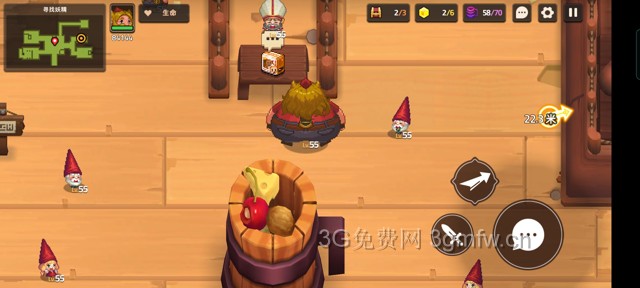 坎公骑冠剑主线第六章(普通)6-2地图攻略