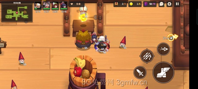 坎公骑冠剑主线第六章(普通)6-2地图攻略