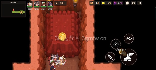 坎公骑冠剑主线第六章(普通)6-2地图攻略