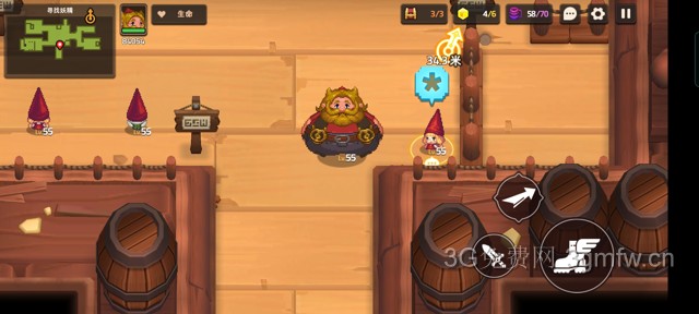 坎公骑冠剑主线第六章(普通)6-2地图攻略