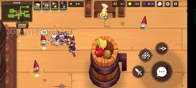 坎公骑冠剑主线第六章(普通)6-2地图攻略