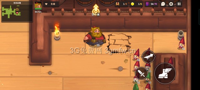 坎公骑冠剑主线第六章(普通)6-2地图攻略