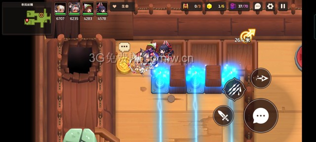 坎公骑冠剑主线第六章(普通)6-2地图攻略