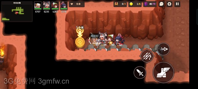 坎公骑冠剑主线第六章(普通)6-2地图攻略