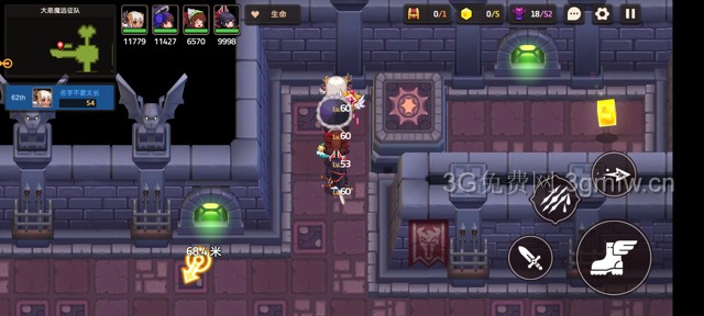 坎公骑冠剑主线第七章(普通)7-1地图攻略