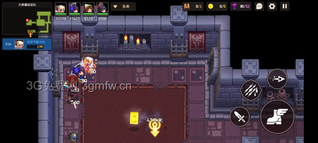 坎公骑冠剑主线第七章(普通)7-1地图攻略