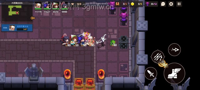 坎公骑冠剑主线第七章(普通)7-1地图攻略