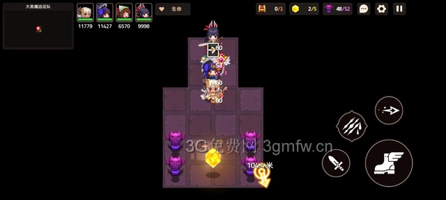 坎公骑冠剑主线第七章(普通)7-1地图攻略