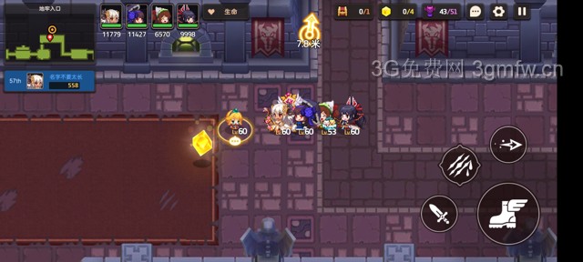 坎公骑冠剑主线第七章(普通)7-2地图攻略