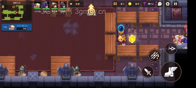 坎公骑冠剑主线第七章(普通)7-2地图攻略